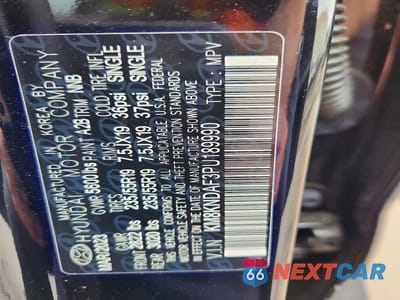 Zdjęcie 14 z 14 samochodu: 2023 HYUNDAI IONIQ 5 SEL VIN:KM8KNDAF3PU189990 - miniatura
