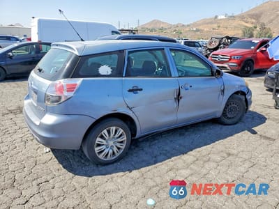 Trzecie zdjęcie samochodu z tyłu: 2007 TOYOTA COROLLA MATRIX XR VIN:2T1KR32E57C675948 - miniatura