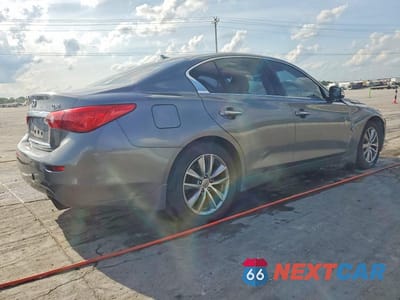 Trzecie zdjęcie samochodu z tyłu: 2014 INFINITI Q50 BASE VIN:JN1BV7AR9EM707407 - miniatura