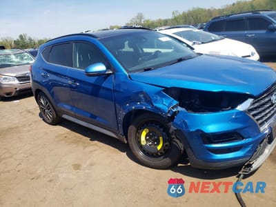 Czwarte zdjęcie samochodu z boku: 2021 HYUNDAI TUCSON ULTIMATE VIN:KM8J3CAL4MU366074 - miniatura
