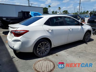 Trzecie zdjęcie samochodu z tyłu: 2016 TOYOTA COROLLA S PLUS VIN:2T1BURHE9GC742141 - miniatura