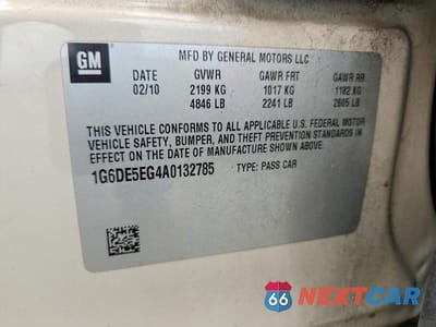 Zdjęcie 13 z 13 samochodu: 2010 CADILLAC CTS LUXURY COLLECTION VIN:1G6DE5EG4A0132785 - miniatura