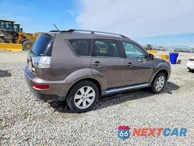 Trzecie zdjęcie samochodu z tyłu: 2012 MITSUBISHI OUTLANDER SE VIN:JA4JT3AW1CU025528 - miniatura