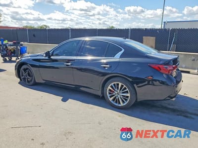 Drugie zdjęcie samochodu z przodu: 2018 INFINITI Q50 3.0T LUXE VIN:JN1EV7AR4JM440247 - miniatura