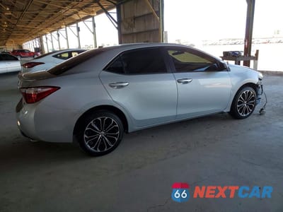 Trzecie zdjęcie samochodu z tyłu: 2015 TOYOTA COROLLA S PREMIUM VIN:5YFBURHE4FP304559 - miniatura