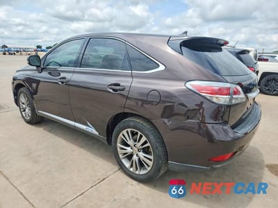 Drugie zdjęcie samochodu z przodu: 2013 LEXUS RX 450H VIN:JTJZB1BA5D2006588 - miniatura