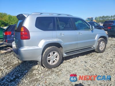 Trzecie zdjęcie samochodu z tyłu: 2007 LEXUS GX 470 BASE VIN:JTJBT20X770139381 - miniatura