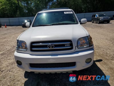 Piąte zdjęcie samochodu w środku: 2004 TOYOTA SEQUOIA LIMITED VIN:5TDBT48A44S207076 - miniatura