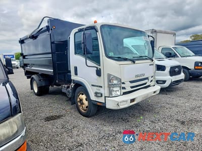 Czwarte zdjęcie samochodu z boku: 2017 ISUZU NPR HD REFUSE TRUCK VIN:54DC4W1B6HS800043 - miniatura