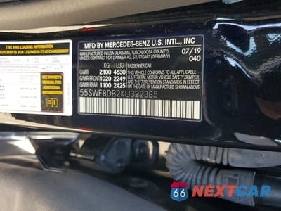 Zdjęcie 13 z 13 samochodu: 2019 MERCEDES-BENZ C 300 VIN:55SWF8DB2KU322385 - miniatura