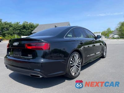 Czwarte zdjęcie samochodu z boku: 2018 AUDI A6 PREMIUM VIN:WAUF8AFC1JN033309 - miniatura