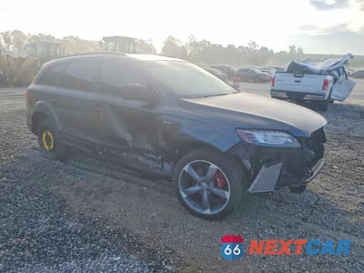 Czwarte zdjęcie samochodu z boku: 2015 AUDI Q7 PRESTIGE VIN:WA1DGAFE2FD029002 - miniatura
