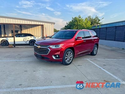 Drugie zdjęcie samochodu z przodu: 2018 CHEVROLET TRAVERSE PREMIER VIN:1GNERKKW8JJ149509 - miniatura