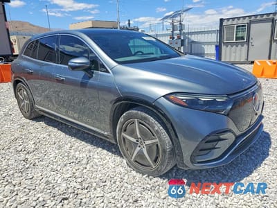 Czwarte zdjęcie samochodu z boku: 2023 MERCEDES-BENZ EQS SUV 450 4MATIC VIN:4JGDM2EB4PA015970 - miniatura