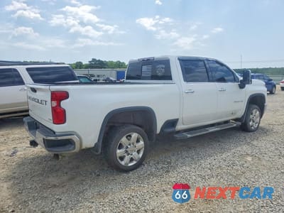 Trzecie zdjęcie samochodu z tyłu: 2021 CHEVROLET SILVERADO K2500 HEAVY DUTY LTZ VIN:1GC4YPEY2MF115543 - miniatura