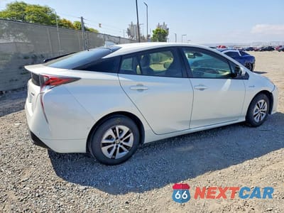 Trzecie zdjęcie samochodu z tyłu: 2018 TOYOTA PRIUS TWO VIN:JTDKBRFU7J3599920 - miniatura