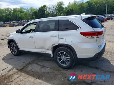 Drugie zdjęcie samochodu z przodu: 2019 TOYOTA HIGHLANDER XLE VIN:5TDJZRFH5KS924476 - miniatura