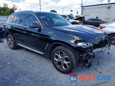 Czwarte zdjęcie samochodu z boku: 2024 BMW X3 SDRIVE30I VIN:WBX47DP05RN307404 - miniatura
