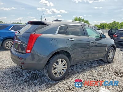 Trzecie zdjęcie samochodu z tyłu: 2012 CADILLAC SRX LUXURY COLLECTION VIN:3GYFNAE36CS602557 - miniatura