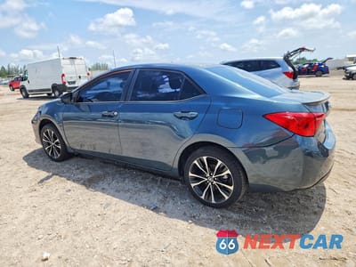 Drugie zdjęcie samochodu z przodu: 2018 TOYOTA COROLLA SE VIN:5YFBURHE6JP821676 - miniatura