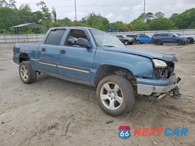 Czwarte zdjęcie samochodu z boku: 2006 CHEVROLET SILVERADO K1500 VIN:2GCEK13Z261262793 - miniatura