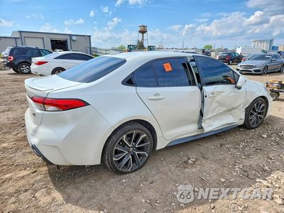 Trzecie zdjęcie samochodu z tyłu: 2020 TOYOTA COROLLA SE VIN:JTDP4RCE4LJ043737 - miniatura