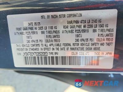 Zdjęcie 14 z 14 samochodu: 2025 MAZDA CX-5 PREFERRED VIN:JM3KFBCM7S0693063 - miniatura