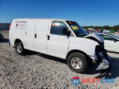 Czwarte zdjęcie samochodu z boku: 2021 CHEVROLET EXPRESS G2500 VIN:1GCWGAFP1M1188592 - miniatura