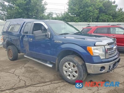Czwarte zdjęcie samochodu z boku: 2014 FORD F150 SUPER CAB VIN:1FTFX1EF1EFB21052 - miniatura