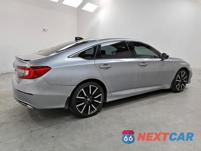 Trzecie zdjęcie samochodu z tyłu: 2022 HONDA ACCORD SPORT VIN:1HGCV2F3XNA019797 - miniatura