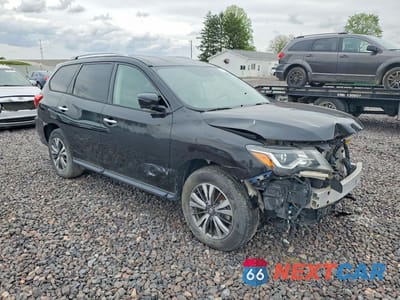 Czwarte zdjęcie samochodu z boku: 2020 NISSAN PATHFINDER SL VIN:5N1DR2CM5LC605647 - miniatura