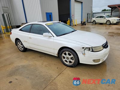 Czwarte zdjęcie samochodu z boku: 1999 TOYOTA CAMRY SOLARA SLE V6 VIN:2T1CF22P7XC237666 - miniatura