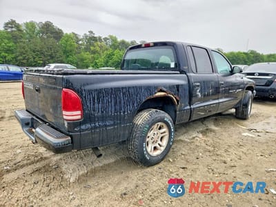 Trzecie zdjęcie samochodu z tyłu: 2001 DODGE DAKOTA QUAD VIN:1B7GL2AN81S188686 - miniatura
