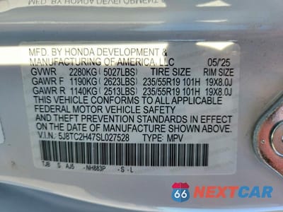 Zdjęcie 13 z 13 samochodu: 2025 ACURA RDX VIN:5J8TC2H47SL027528 - miniatura