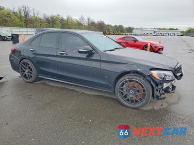 Czwarte zdjęcie samochodu z boku: 2017 MERCEDES-BENZ C 43 4MATIC AMG VIN:55SWF6EB3HU201652 - miniatura