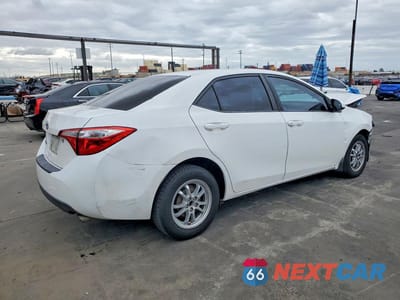 Trzecie zdjęcie samochodu z tyłu: 2016 TOYOTA COROLLA L VIN:5YFBURHE7GP565167 - miniatura