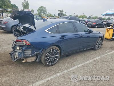 Trzecie zdjęcie samochodu z tyłu: 2024 HONDA ACCORD TOURING HYBRID VIN:1HGCY2F80RA016965 - miniatura