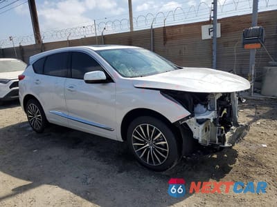 Czwarte zdjęcie samochodu z boku: 2026 ACURA RDX ADVANCE VIN:5J8TC2H71TL004791 - miniatura