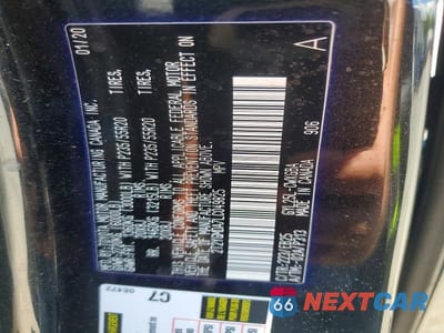 Zdjęcie 13 z 13 samochodu: 2020 LEXUS RX 450H F SPORT VIN:2T2YGMDA7LC049825 - miniatura