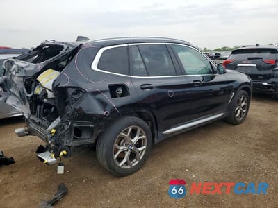 Trzecie zdjęcie samochodu z tyłu: 2023 BMW X3 XDRIVE30I VIN:5UX53DP07P9N60256 - miniatura