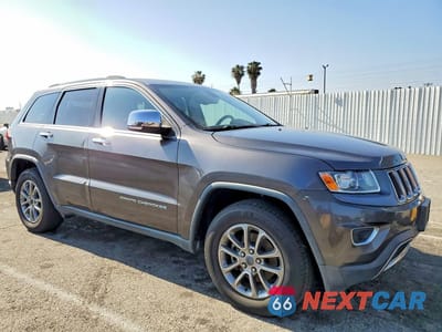Czwarte zdjęcie samochodu z boku: 2014 JEEP GRAND CHEROKEE LIMITED VIN:1C4RJEBG9EC173887 - miniatura