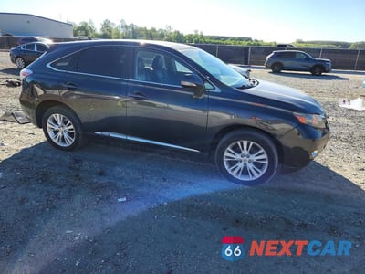 Czwarte zdjęcie samochodu z boku: 2011 LEXUS RX 450H VIN:JTJZB1BA8B2005917 - miniatura