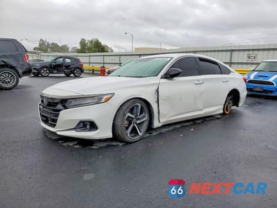 2021 HONDA ACCORD SPORT SE 1HGCV1F42MA019732 - główne zdjęcie licytacji z USA - miniatura