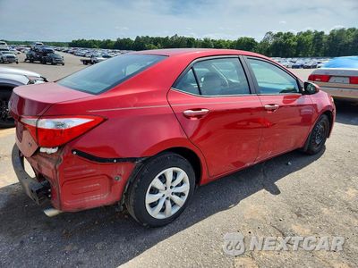Trzecie zdjęcie samochodu z tyłu: 2016 TOYOTA COROLLA LE VIN:2T1BURHE2GC688293 - miniatura