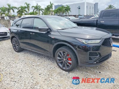Czwarte zdjęcie samochodu z boku: 2022 ACURA MDX TYPE S VIN:5J8YD8H96NL004781 - miniatura
