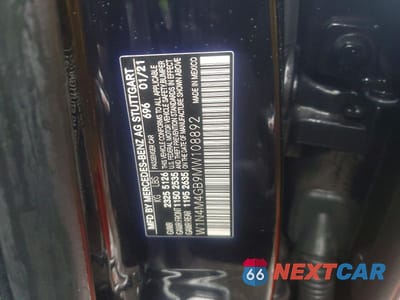 Zdjęcie 13 z 13 samochodu: 2021 MERCEDES-BENZ GLB 250 VIN:W1N4M4GB9MW108892 - miniatura