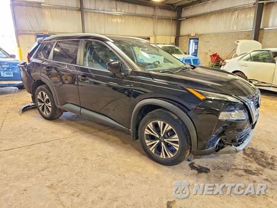Czwarte zdjęcie samochodu z boku: 2022 NISSAN ROGUE SV VIN:5N1BT3BB4NC706826 - miniatura