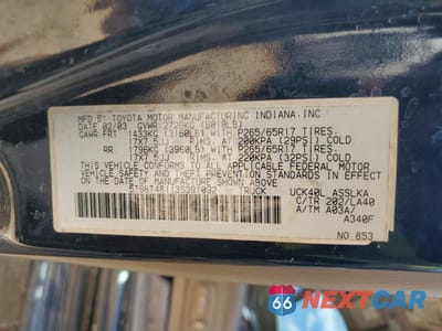 Zdjęcie 12 z 12 samochodu: 2003 TOYOTA TUNDRA ACCESS CAB LIMITED VIN:5TBBT48113S391092 - miniatura