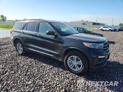 Czwarte zdjęcie samochodu z boku: 2023 FORD EXPLORER XLT VIN:1FMSK8DH3PGA85804 - miniatura