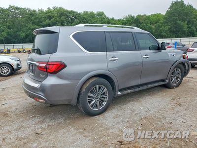 Trzecie zdjęcie samochodu z tyłu: 2021 INFINITI QX80 LUXE VIN:JN8AZ2AE0M9270707 - miniatura